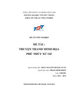 TRUYỆN TRANH MINH HỌA PHÙ THỦY XỨ OZ