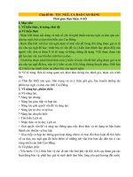 Chủ đề 4  Tục ngữ, ca dao Cao Bằng  giáo án