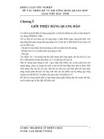 THIẾT KẾ VÀ THỊ CÔNG BẰNG QUANG BẢO  S““ SGIAOTIÉP MÁY TỈNH