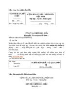 Mẫu Công văn mượn địa điểm