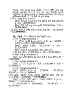 BÀI tập THUẾ 0002 0079 