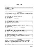 KHẢO SÁT ĐÁNH GIÁ CÁC MÓI NGUY HIẾM CHÁY NÓ TIỀM ÁN - TRONG QUÁ TRÌNH HOẠT ĐỘNG SẲN XUẤT CỦA TTVTKV II TRƯỜNG ĐẠI HỌC TÔN ĐỨC THẮNG