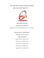 BÁO CÁO BÀI TẬP LỚN Môn Quản lý dự án phần mềm ĐỀ TÀI XÂY DỰNG HỆ THỐNG QUẢN LÝ THƯ VIỆN