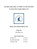 BÁO CÁO ASSIGNMENT Đổi từ binary sang số không dấu