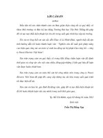 THỰC TRẠNG CÔNG TÁC QUẢN LÝ BẢO HỘ LAO DỘNG TẠI CÔNG TY NISSEI ELECTRIC VIỆT NAM