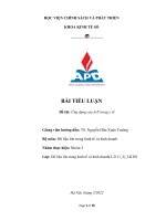 TIỂU LUẬN đề tài ứng dụng của iot trong y tế 