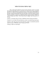 Kế toán doanh thu, chi phí và xác định kết quả kinh doanh tại công ty TNHH sản xuất  thương mại wean 