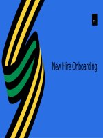 (Mẫu powerpoint) new hire onboarding 1 2 