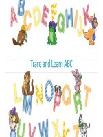 (Mẫu powerpoint) trace learn ABC byshoweet 
