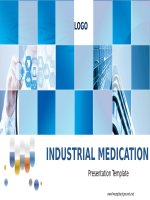 (Mẫu powerpoint) industrial medication PPT template 