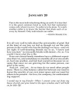 Healing after loss  daily meditations phần 7 