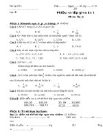 BÀI tập CUỐI TUẦN lớp 5 bộ 1 TUẦN  (10) 