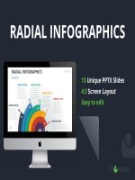 (Mẫu powerpoint) radial infographics showeet(standard) 
