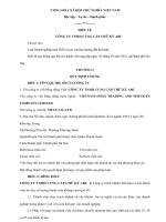 1  điều lệ công ty TNHH 2 thành viên trở lên   theo luật DN 2020  