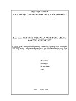 Kỹ năng của công chứng viên trong việc tiếp nhận hồ sơ yêu cầu công chứng   thực tiễn thực hiện và giải pháp hoàn thiện pháp luật