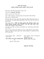 (SKKN HAY NHẤT) một số biện pháp bồi dưỡng nâng cao chất lượng chuyên môn GDMN cho đội ngũ giáo viên mầm non huyện vĩnh tường 