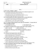 Đề thi giữa kì địa lí 9 năm học 2022  2023 