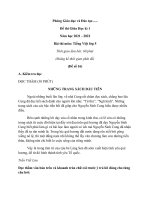 Bộ 5 đề thi tiếng việt lớp 5 giữa học kì 1 năm 2021 đề 16 20