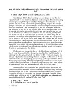 (SKKN HAY NHẤT) một số biện pháp nâng cao hiệu quả công tác chủ nhiệm lớp 