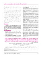 Ảnh hưởng của phân bón NPK bọc vi sinh thúc đẩy tăng trưởng đến khả năng sinh trưởng và năng suất của giống ngô a380 trong điều kiện nhà kính 