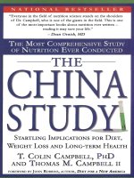 66 the china study the most comprehensive phần 1 
