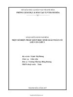 Sáng kiến kinh nghiệm Một số biện pháp giúp học sinh giải toán có lời văn lớp 5