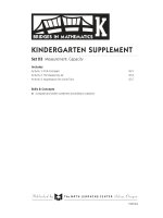 KINDERGARTEN SUPPLEMENT d3 measurecapacity 201304 