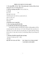 (SKKN HAY NHẤT) một số biện pháp giúp trẻ phòng chống tai nạn thương tích cho trẻ ở trường mầm non trẻ 5 6 tuổi 