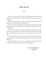 Phân tích thiết kế hệ thống thông tin quản lý thiết bị và lập lịch bảo trì 