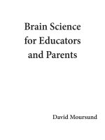 Brain science for educators and parents