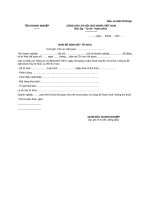 ĐƠN ĐỀ NGHỊ HỦY TỜ KHAI XUẤT NHẬP KHẨU Mẫu số 04-HTK-GSQL