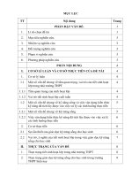 Đa dạng hóa hình thức tổ chức tiết sinh hoạt lớp để góp phần giáo dục kĩ năng sống cho học sinh 