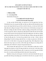 (SKKN HAY NHẤT) một số giải pháp nâng cao chất lượng hoạt động cho trẻ 5 6 tuổi làm quen với chữ cái 