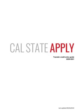 CAL STATE APPLY TRANSFER CREDIT ENTRY GUIDE visual data 3