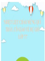 BÀI  6  địa 7 TIET 1 KNTT 