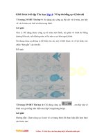 giai sach bai tap tin hoc 4 ve tu do bang co ve but chi 