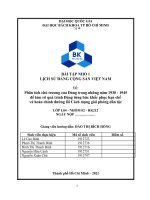 Phân tích chủ trương của đảng trong những năm 1930   1945 để làm rõ quá trình đảng từng bức khắc phục hạn chế và hoàn chỉnh đường lối cách mạng giải phóng dân tộc 