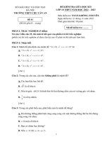 de giua hoc ki 1 toan 10 nam 2022 2023 truong thpt chu van an ha noi 