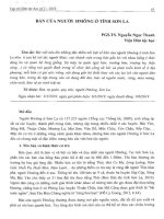 Bản của người HMông ở tỉnh sơn la 