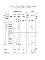 ĐỀ KIỂM TRA GDCD 6 GIỮA học kì 1 WORD 