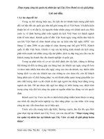 Thực trạng công tác quản trị nhân lực tại city view hotel và các giải pháp 