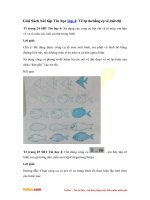 giai sach bai tap tin hoc 4 ve tu do bang co ve but chi 