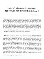 Một số vấn đề về xung đột tộc người, tôn giáo ở đông nam á 