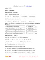 de kiem tra toan cuoi tuan lop 4 tuan 3 de 2 