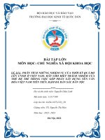 PHÂN TÍCH NHỮNG NHIỆM vụ của THỜI kỳ QUÁ độ lên CNXH ở VIỆT NAM  hãy CHO BIẾT TRÁCH NHIỆM của THẾ hệ TRẺ TRONG VIỆC góp PHẦN xây DỰNG nền văn hóa 