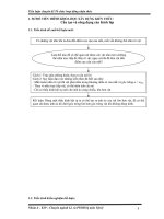 Tiểu luận chuyên đề tổ chức hoạt động nhận thức 