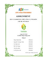 Xây dựng website thương mại điện tử bán đồ skincare  n thương hiệu yukiskin 