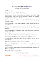 de kiem tra tieng viet cuoi tuan lop 4 tuan 10 