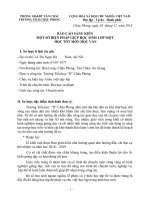 Sáng kiến kinh nghiệm, SKKN MỘT SỐ BIỆN PHÁP GIÚP HỌC SINH LỚP MỘT HỌC TỐT MÔN HỌC VẦN