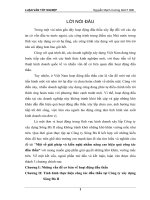 Luận văn tốt nghiệp một số giải pháp và kiến nghị nhằm nâng cao hiệu quả công tác đấu thầu 